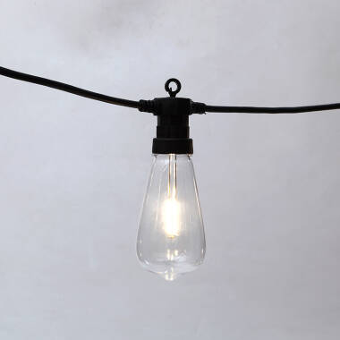 Image of Easyfit 12V Garden Lights Squirrel Cage LED Festoon Lights