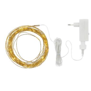 Image of Sirius 15.9M Knirke LED Gold Micro Wire Fairy Lights