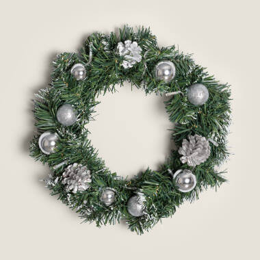 Edit Karuna Battery Operated LED Christmas Wreath