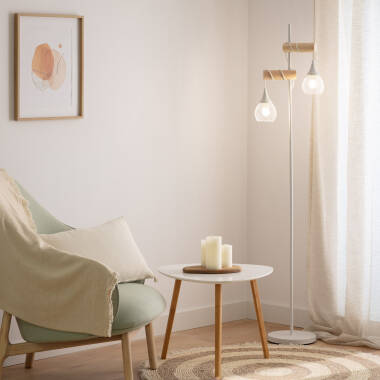Edit Monah 2 Light Floor Lamp