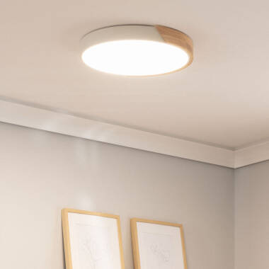 Edit Dari Round 24W Selectable LED Flush Ceiling Light