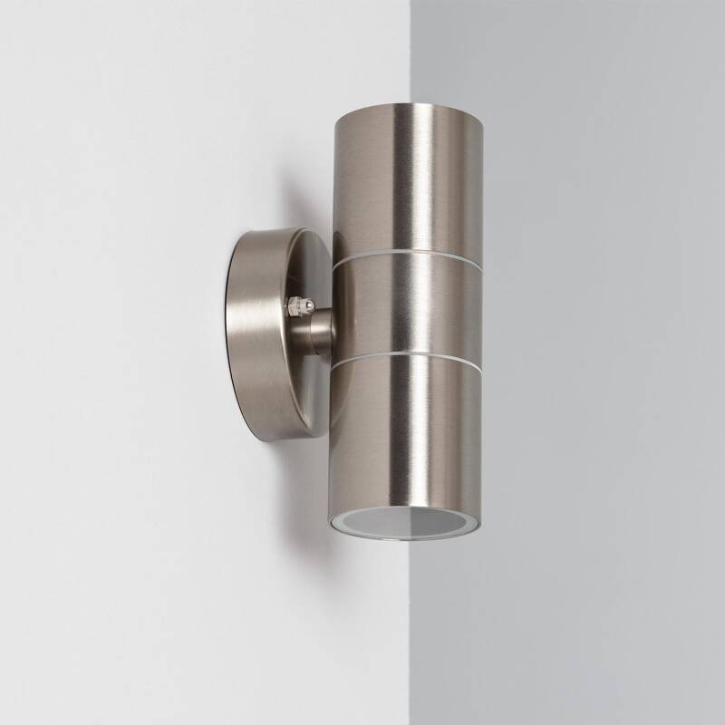 Image of Edit Satin Outdoor Up & Down Wall Light