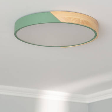Edit Dari Round 24W Selectable LED Flush Ceiling Light