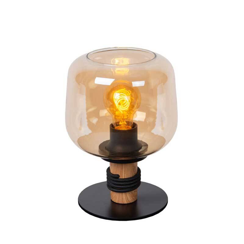 Image of Lucide Ilona Glass Table Lamp