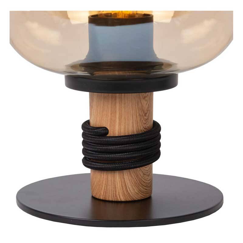 Image of Lucide Ilona Glass Table Lamp