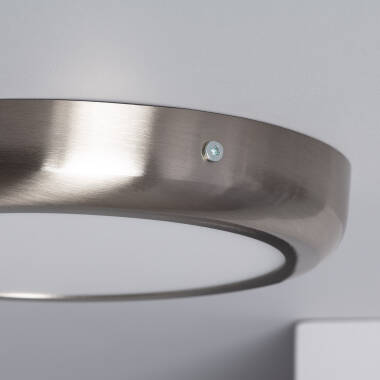 Image of 18W Round 5000K LED Flush Ceiling Light D225 mm