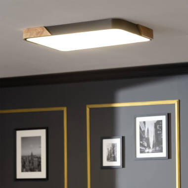 Edit Dari Rectangular 30W Selectable LED Flush Ceiling Light