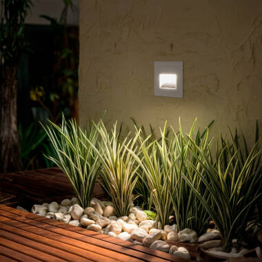 Edit Wabi 3W Square LED Recessed Outdoor Wall Light