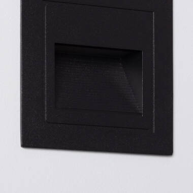 Image of Edit Wabi 3W Square Outdoor LED Recessed Wall Light