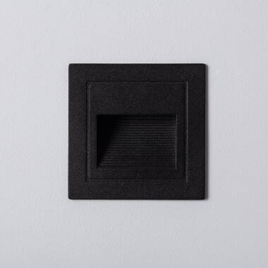 Image of Edit Wabi 3W Square Outdoor LED Recessed Wall Light