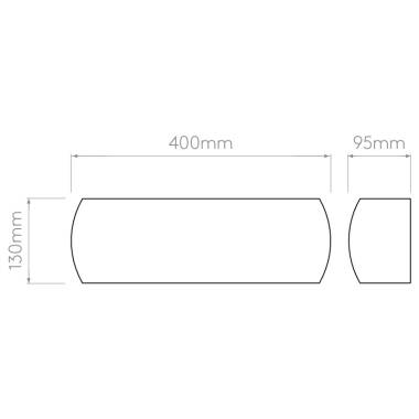 Image of Astro Milo Ceramic Up & Down Wall Light