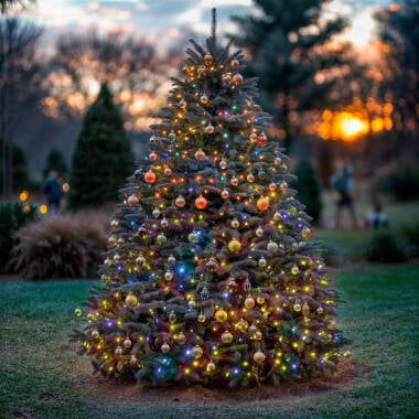 Image of Suri 12M Colour Changing Solar LED Multi-Function String Lights - 200 Lights