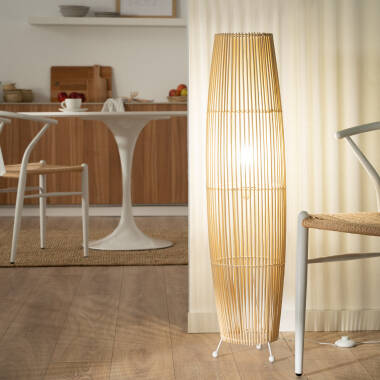 Edit Komu Bamboo Floor Lamp