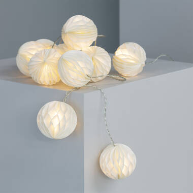 Iluzzia Stewpot 2.1M Battery Operated LED String Lights - 10 Lights