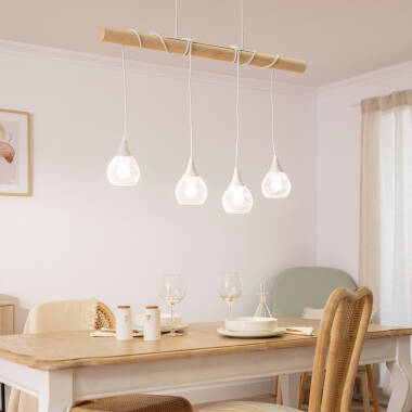 Edit Monah 4 Light Bar Ceiling Pendant