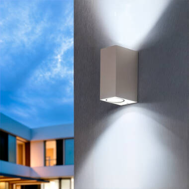 Image of Edit Miseno Outdoor Up & Down Wall Light - White