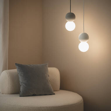 Edit Deyla Plaster Ceiling Pendant Light