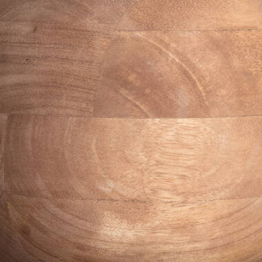 Image of Iluzzia Dallas II Wood Ceiling Pendant Light