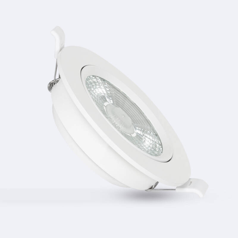 Image of Round UltraSlim Expert Colour 10W COB LED Adjustable Downlight Cutout 90mm