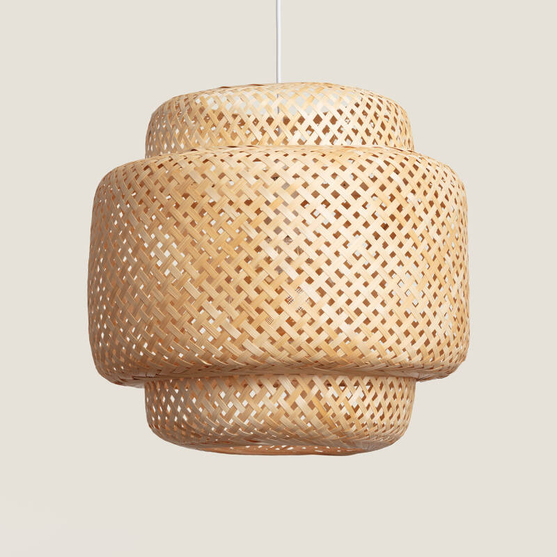 Image of Edit Nagua Bamboo Ceiling Pendant Light