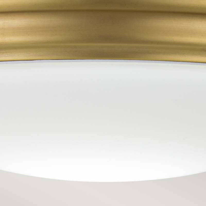 Image of Elstead Brompton Bathroom Flush Ceiling Light