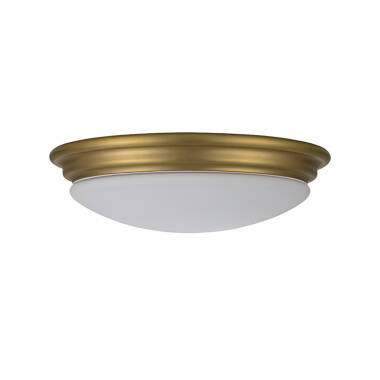 Image of Elstead Brompton Bathroom Flush Ceiling Light