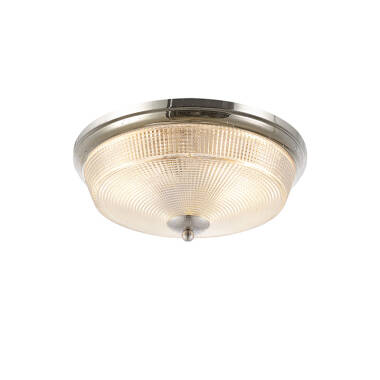Image of Arabella Glass Flush Ceiling Light