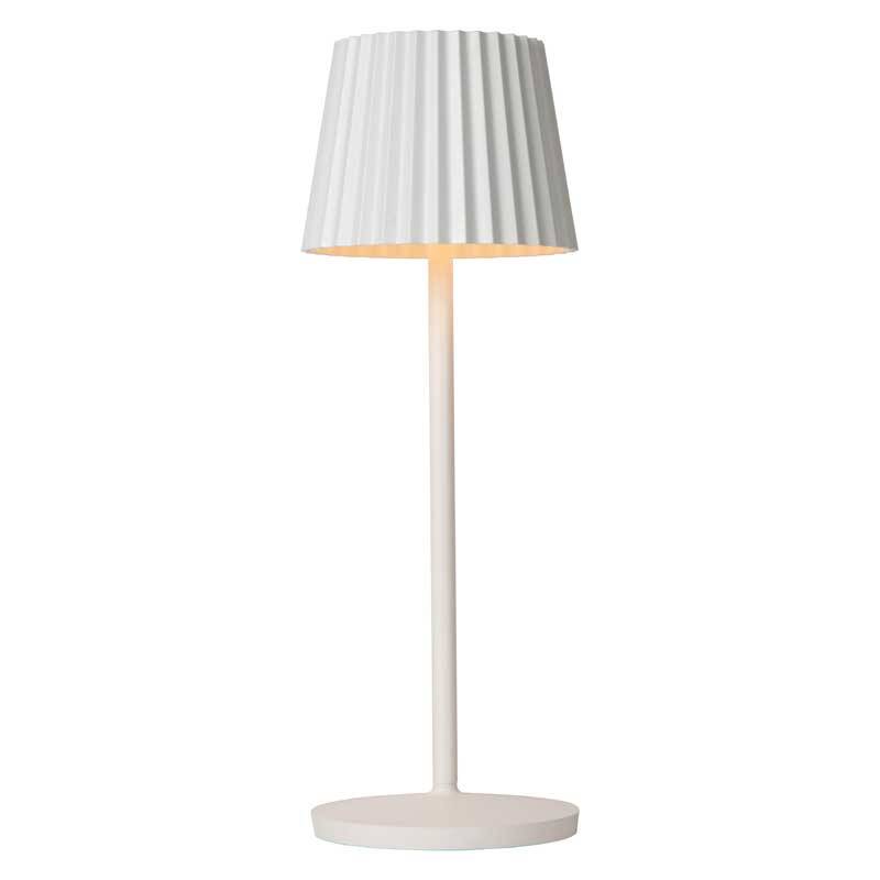 Image of Lucide Justine USB Rechargeable LED Outdoor Table Lamp