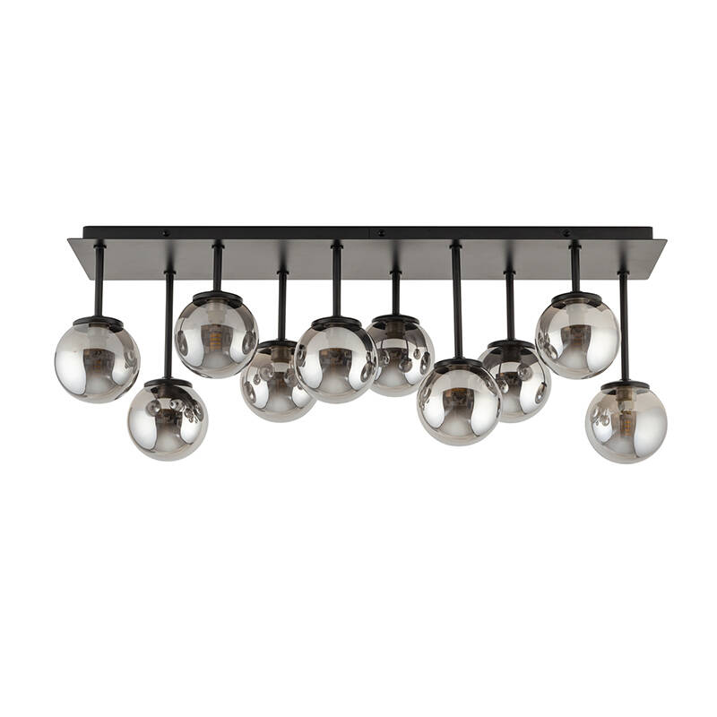 Image of Edit Tulia 10 Light Semi-Flush Bar Ceiling Pendant