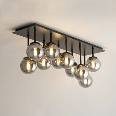 Image of Edit Tulia 10 Light Semi-Flush Bar Ceiling Pendant