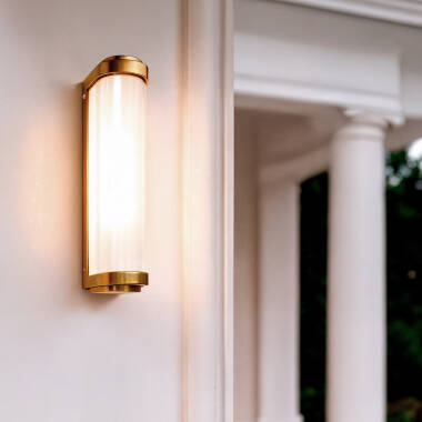 Image of Edit Peridot Bathroom Flush Wall Light