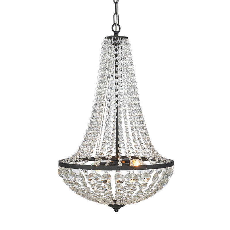 Image of Granso Large Glass Chandelier
