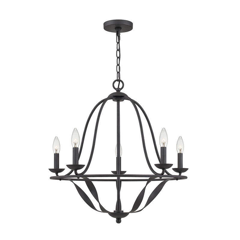 Image of Quoizel Bradbury 5 Light Chandelier