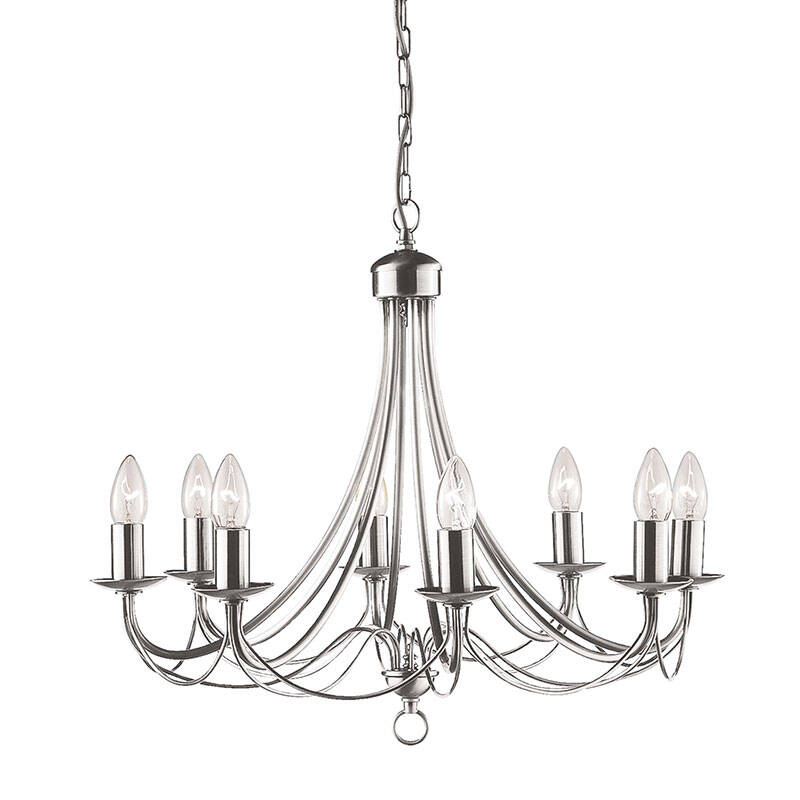 Image of Searchlight Maypole 8 Light Chandelier