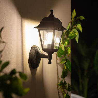 Edit Coastal Sennen Outdoor Lantern Wall Light with PIR Sensor