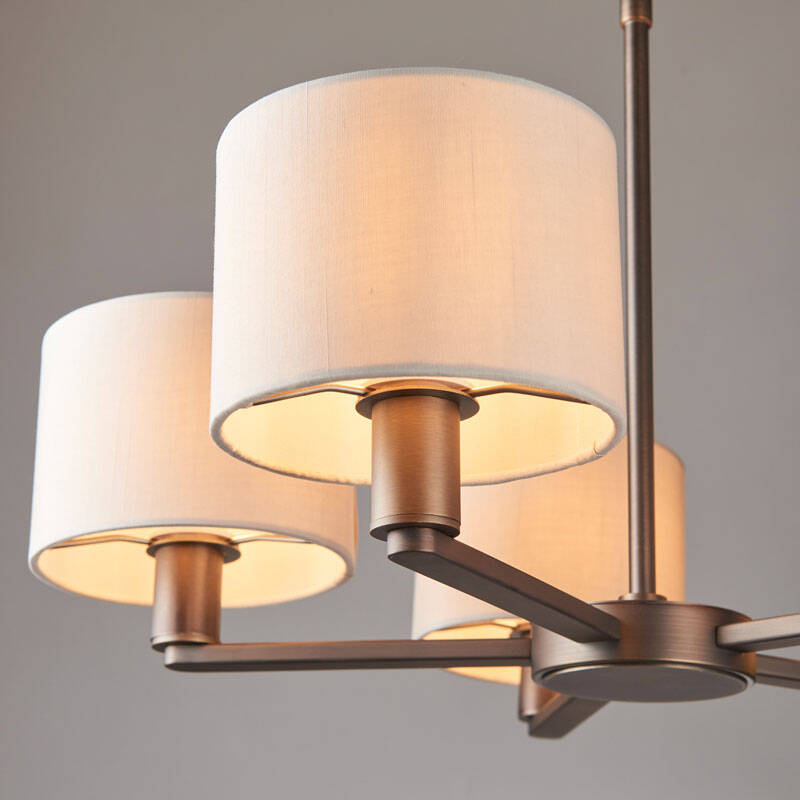 Image of Endon Daley 5 Arm Ceiling Pendant Light