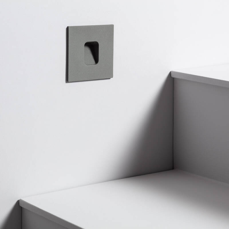 Image of Edit Grasset LED Square Spot Wall Light