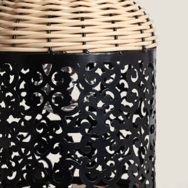Image of Suri Agra Lantern Solar LED Outdoor Table Lamp