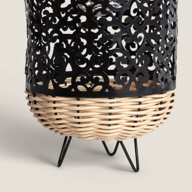 Image of Suri Agra Lantern Solar LED Outdoor Table Lamp