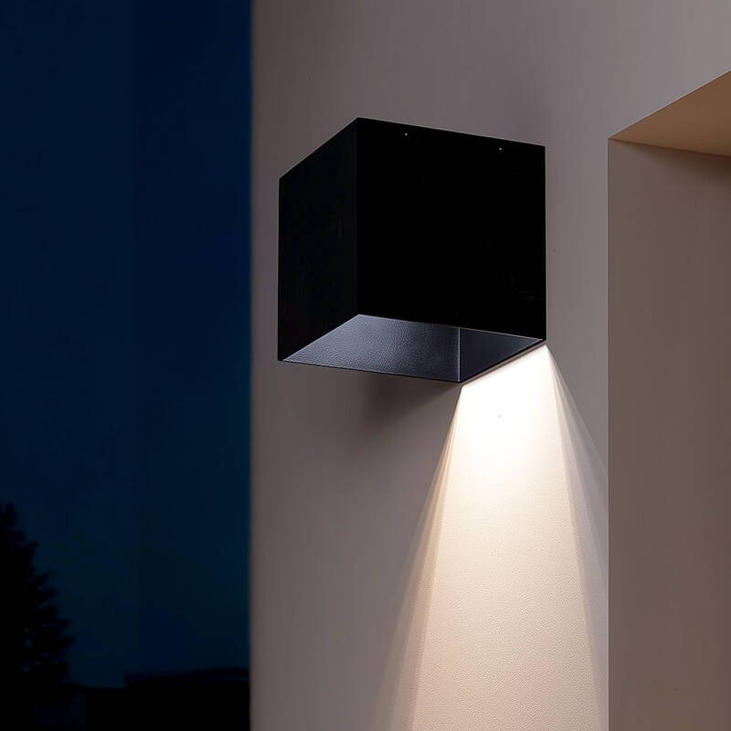 Image of Suri Rabat Solar LED Outdoor Wall Light with PIR Sensor