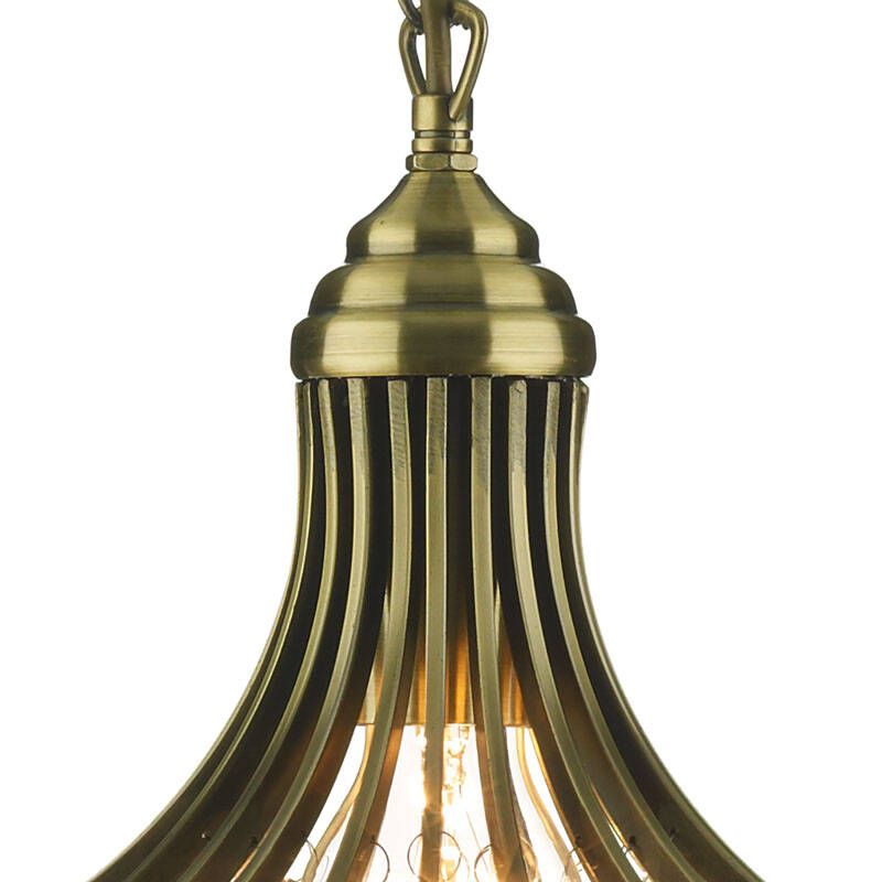 Image of Dar Suri Glass Ceiling Pendant Light