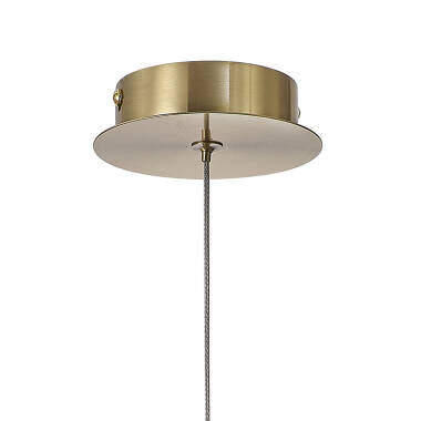 Image of Carnival Glass Ceiling Pendant Light