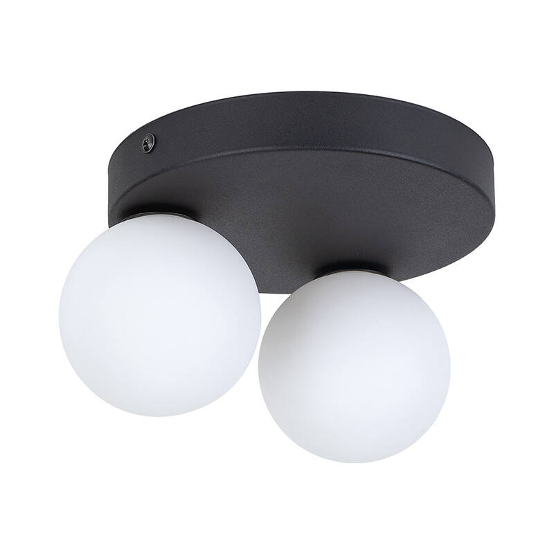 Image of Edit Bianca 2 Light Flush Ceiling Light