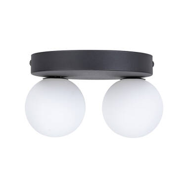 Image of Edit Bianca 2 Light Flush Ceiling Light