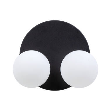 Image of Edit Bianca 2 Light Flush Ceiling Light