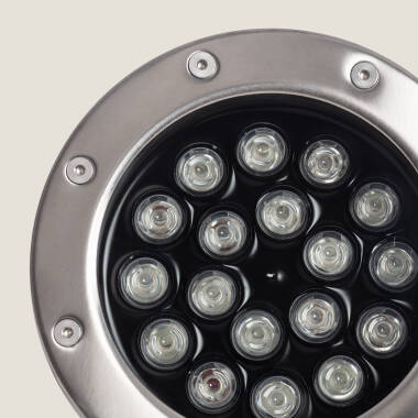 Image of Edit 18W 12V Submersible Colour Changing LED Surface Garden Spotlight