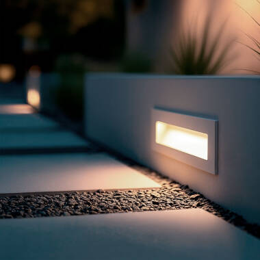 Edit 6W Groult Outdoor Recessed LED Wall Light