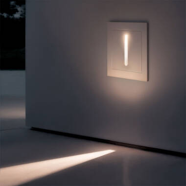 Edit Wabi 3W Linear LED Outdoor Recessed Wall Light