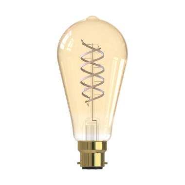 Dar 5.5W Dimmable LED Decorative Filament GLS Bulb - Bayonet Cap