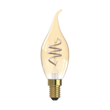 Dar 4W Dimmable LED Decorative Filament Candle Bulb - Small Screw Cap